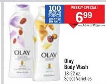 Price Chopper Olay body wash offer