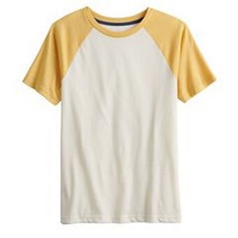 Kohl's Boys 8-20 sonoma goods for life® everyday raglan tee in regular & husky offer