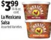 Pioneer Supermarkets La Mexicana Salsa offer
