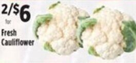 Pioneer Supermarkets Fresh Cauliflower offer