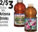 Pioneer Supermarkets Arizona Drinks offer