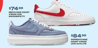 Academy Men's nike court vision low swooshfetti, women's nike court vision low alta ltr offer