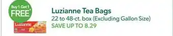 Publix Luzianne tea bags offer