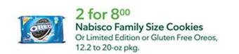Publix Nabisco family size cookies offer