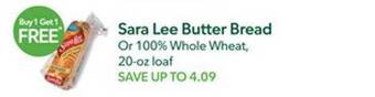 Publix Sara lee butter bread offer