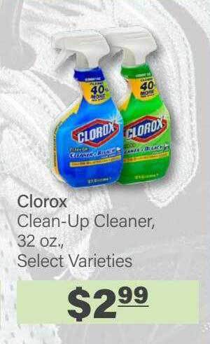 Commissary Clorox offer