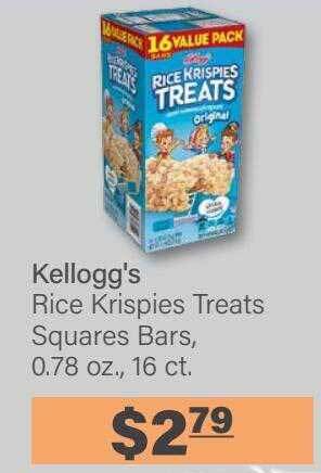 Commissary Kellogg's offer