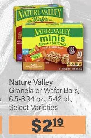 Commissary Nature valley offer