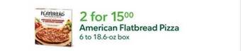 Publix American flatbread pizza offer