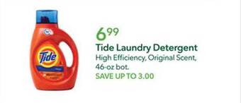 Publix Tide laundry detergent offer