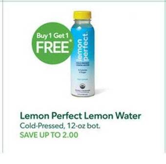 Publix Lemon perfect lemon water offer