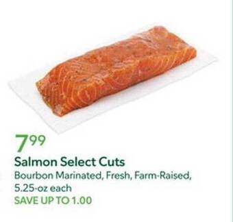 Publix Salmon select cuts offer