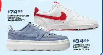 Academy Men's nike court vision low swooshfetti, women's nike court vision low alta ltr offer