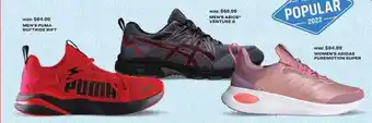 Academy Men's puma softtride rift, men's asics venture 8 offer