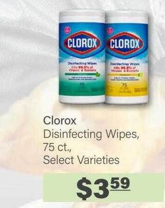 Commissary Clorox offer