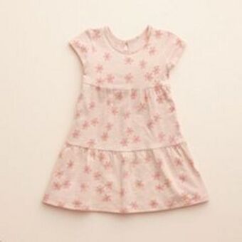 Kohl's Baby & toddler girl little co. by lauren conrad organic short-sleeve tiered dress offer