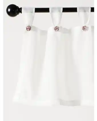 Home Goods 50x18 jewel top dolly sheer valance offer