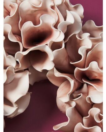 Home Goods 24in artificial flower wreath offer