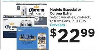 Food 4 Less Modelo especial or corona extra offer