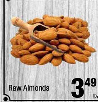 Super King Markets Raw almonds offer