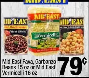 Super King Markets Mid east fava, garbanzo beans or mid east vermicelli offer