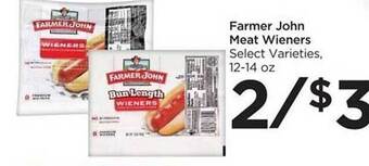 Food 4 Less Farmer john meat wieners offer