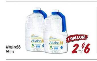 Sprouts Farmers Market Alkaline88 water offer