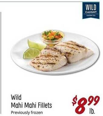 Sprouts Farmers Market Wild mahi mahi fillets offer