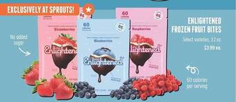 Sprouts Farmers Market Enlightened frozen fruit bites offer