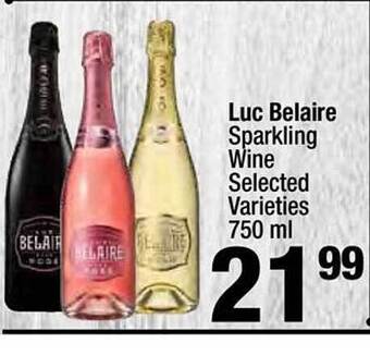 Super King Markets Luc belaire sparkling wine offer