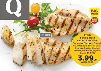 QFC Fresh simple truth natural air-chilles boneless chiken breast offer