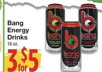 United Supermarkets Bang energy drinks offer