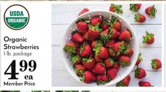 Pavilions Organic strawberries offer