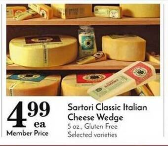 Pavilions Sartori classic italian cheese wedge offer