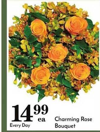 Pavilions Charming rose bouquet offer