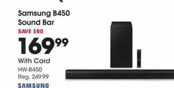 Fred Meyer Samsung b450 sound bar offer