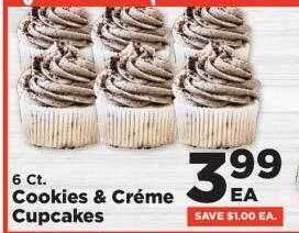 IGA Cookies & crémé cupcakes offer