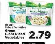 IGA Green giant riced vegetables offer