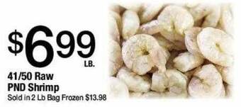 Jons International 41 50 raw pnd shrimp offer