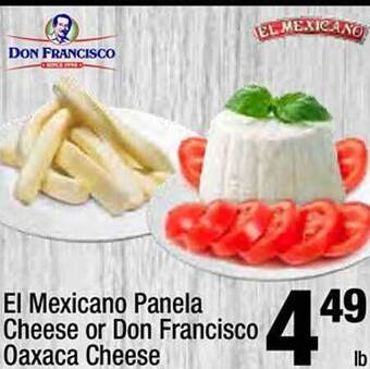 Super King Markets El mexicano panela cheese or don francisco oaxaca cheese offer