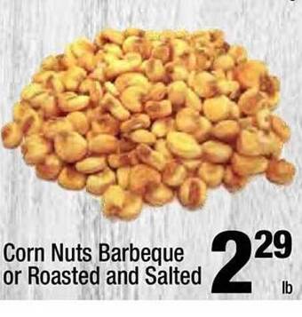 Super King Markets Corn nuts barbeque or roasted and salted offer