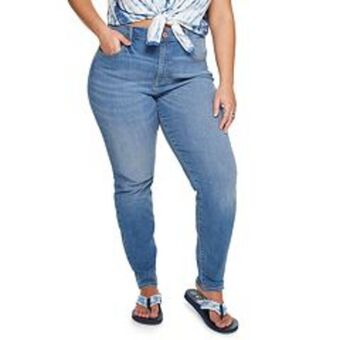 Kohl's Juniors' plus size so® high rise skinny jeans offer