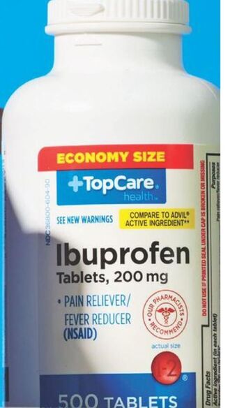 Hy-Vee Topcare ibuprofen offer