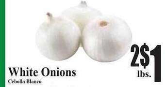 Baja Ranch White onions offer