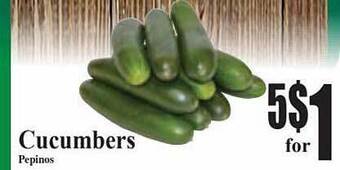 Baja Ranch Cucumbers offer