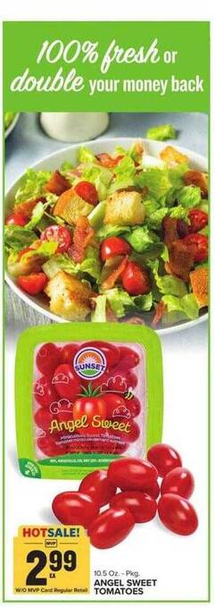 Food Lion Angel sweet tomatoes offer