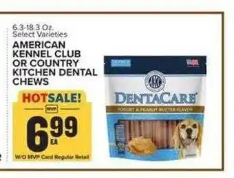 Food Lion American kennel club or country kitchen dental chews offer