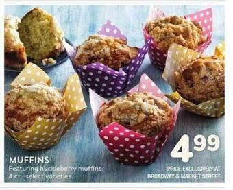 Albertsons Muffins offer