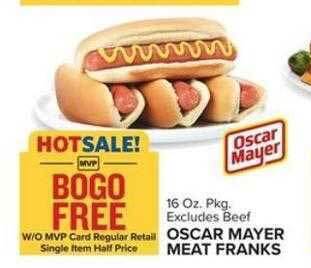Food Lion Oscar mayer meat franks offer