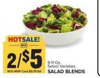 Food Lion Salad blends offer